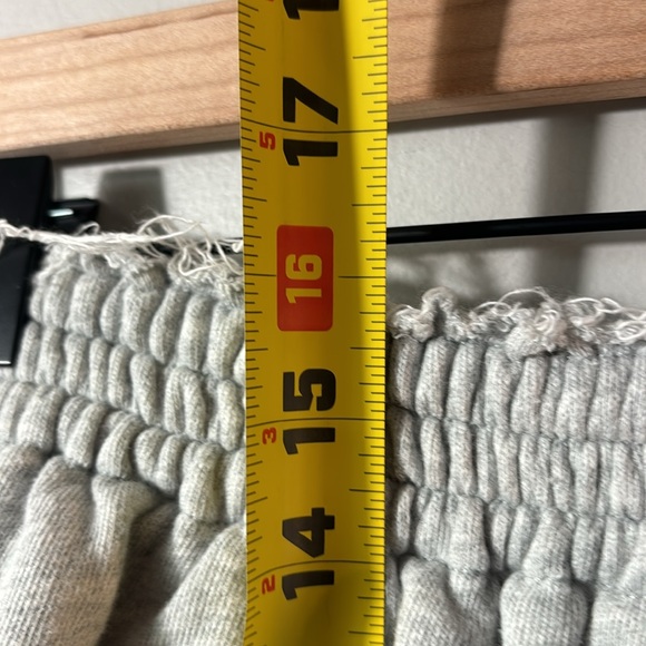 Aerie Sweatpants Skirt size Large. Gray 💯 cotton. - Picture 5 of 5